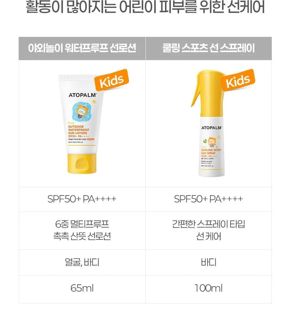[티니핑 콜라보] 아토팜 징크 마일드 업 선크림 65g 상세페이지 55